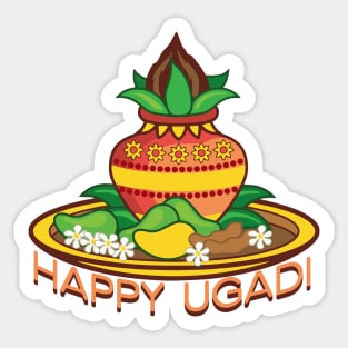 Happy Ugadi Sticker